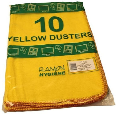 7077 - Yellow Duster (Pack of 10)