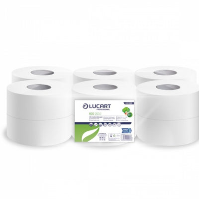 1007 - Toilet Roll Mini Jumbo 3" 2Ply