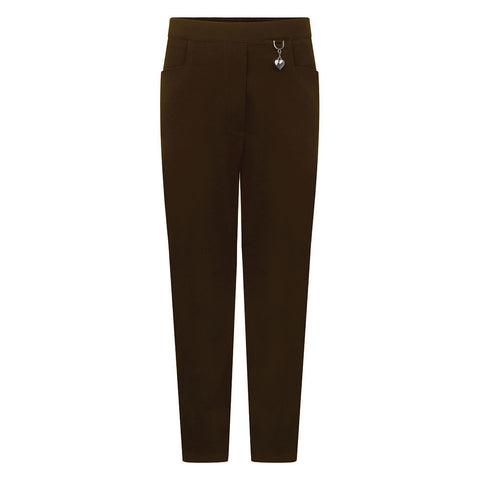 St Francis Brown Girls Trousers