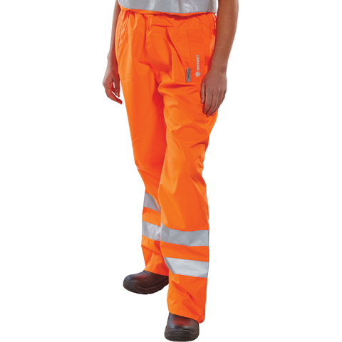 Bitor Orange Water Resistant Over Trousers