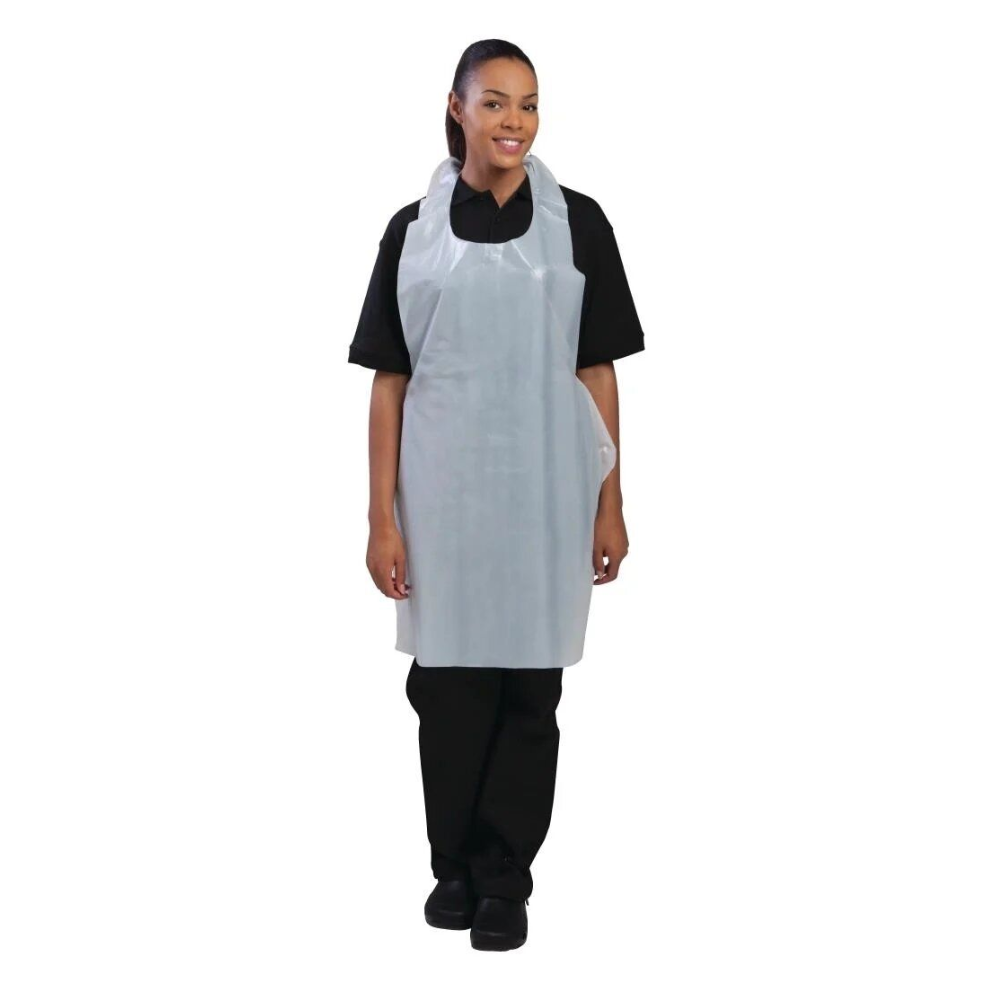 Disposable Aprons White