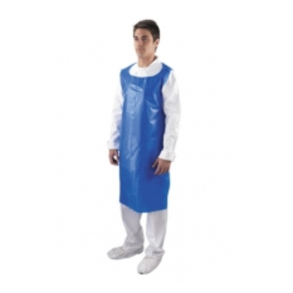 Heavy Duty Disposable Aprons Blue