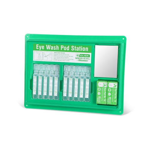 First Aid Eye Wash Station