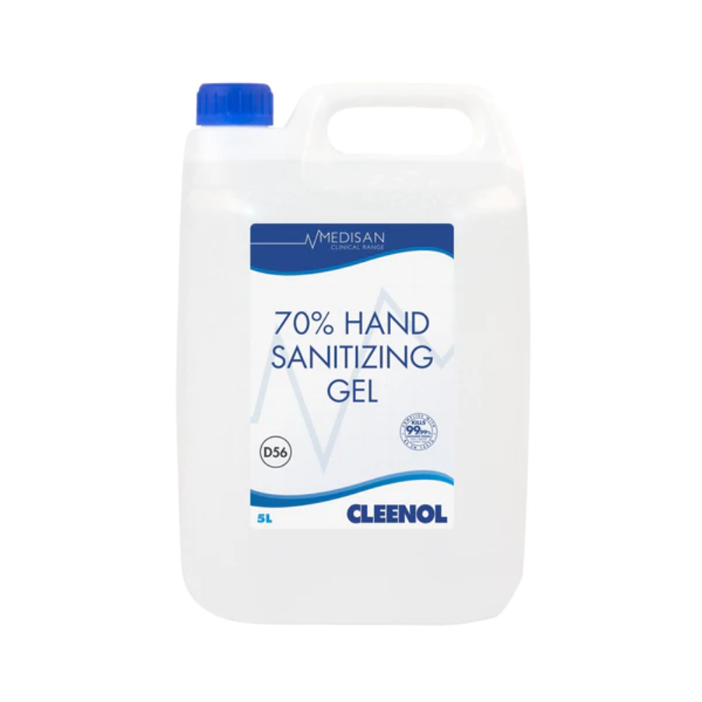 70% Hand Sanitiser Gel 5Ltr