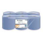 1017 - 2Ply Centre Feed Blue Rol