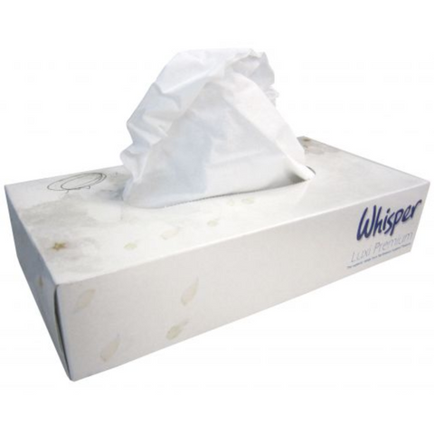 2Ply White Facial Tissues 36 Boxes