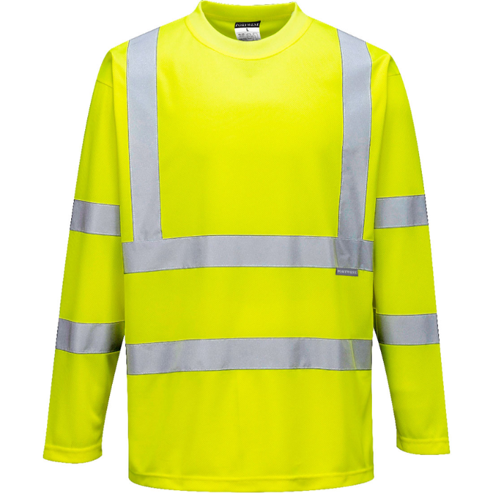 Portwest S178 L/S Yellow T-Shirt