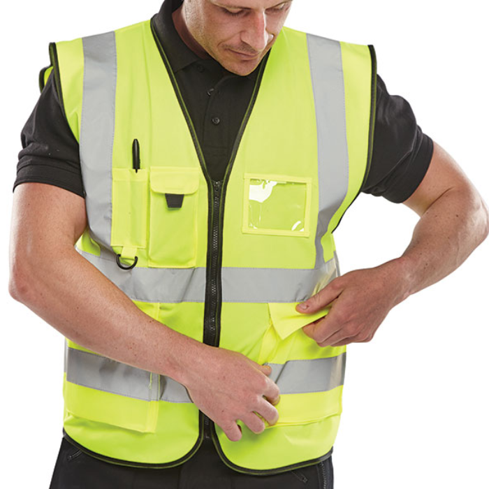 Executive Yellow Hi-Vis Vest